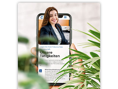 Webseitengestaltung - Bilanzbuchhaltungskanzlei - Website Creation