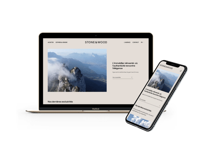 Refonte site et stratégie SEO pour Stone & Wood - Webseitengestaltung