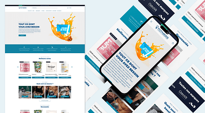 Fitness World Nutrition - Création de site internet
