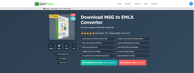 GainTools MSG to EMLX Converter - Desarrollo de Software