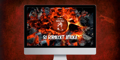 Launchkampagne Mama Zula BBQ. So schmeckt Afrika. - Grafikdesign