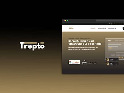 TREPTO Consulting UG • Kompletter Markenaufbau - Création de site internet
