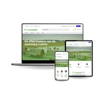 Nieuwe website voor Straatmeubilair.net - Website Creatie