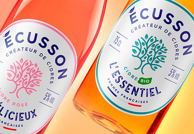 Ecusson - Identité & Packaging - Branding y posicionamiento de marca