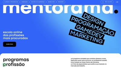 Learning Platform for Remote Professions - Website Creation