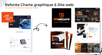 Site vitrine et socle de mesure pour 3S Secure - Référencement naturel