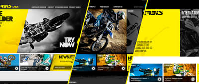 Acerbis web design - Ergonomy (UX/UI)