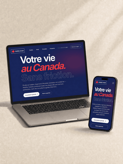 Création du Site Internet - Creación de Sitios Web