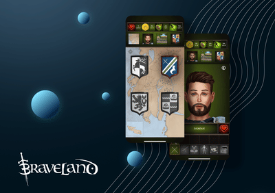 Lifestyle Game App Dev - Braveland - Mobile App