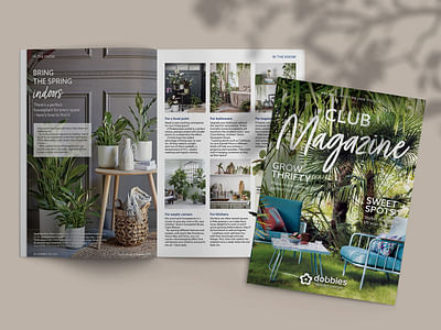 Loyalty Club Members Magazine - Graphic Design