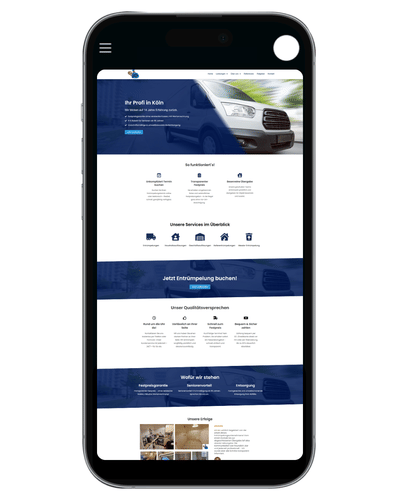 WordPress Webdesign Kölsche Entrümpler - Webseitengestaltung