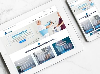 PÁGINA WEB PARA MEDICA4 - Creación de Sitios Web