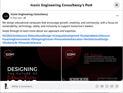 Iconic Engineering Consultancy - Social media mang - Estrategia de contenidos