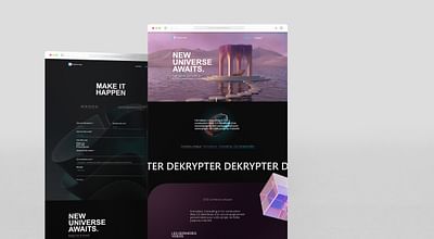 Site vitrine Dekrypter - Création de site internet