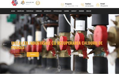 Grup Energoinstal (GEI) – corporate website - Creación de Sitios Web