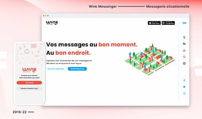 WinkMessenger - Application web
