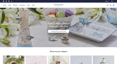 Création Site E-Commerce Shopify Haut de Gamme - Ergonomy (UX/UI)