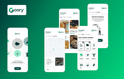 Goory App - Webanwendung