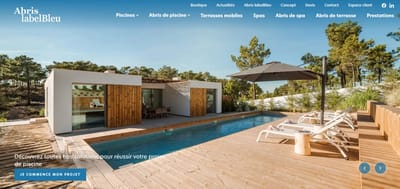 Refonte globale d’un site Internet avec Next.js pour un pisciniste - Création de site internet