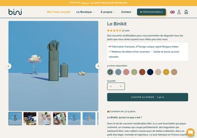 Bini : le rebranding - Image de marque & branding
