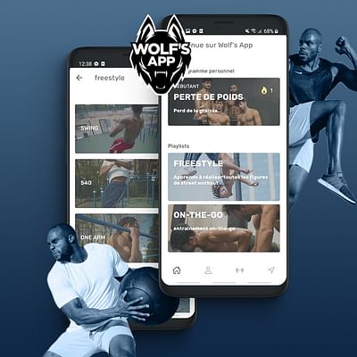 Nos réalisations pour Wolf's App - Application mobile