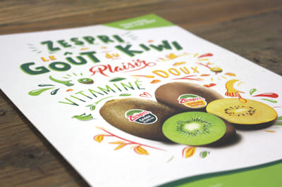 Campagne Pub Zespri - Publicité