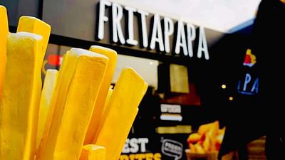 Projet Fritapapa Charleroi - Image de marque & branding