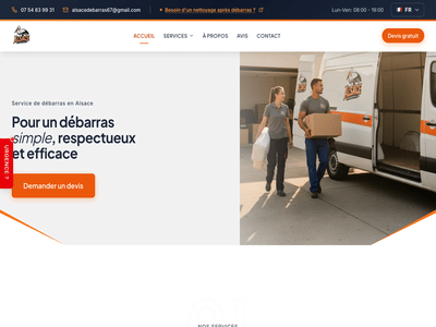 Site vitrine qui alimente le business - Création de site internet