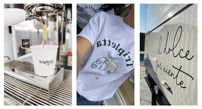 A mobile coffee concept brought to life. - Graphic Design