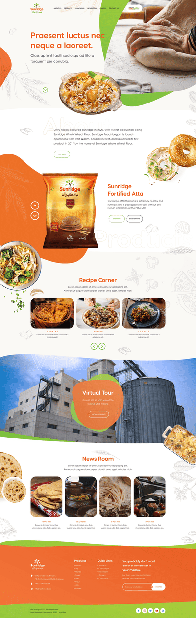 Sunridge Home - Website Creation