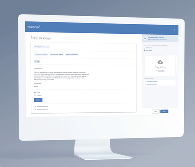 Healthtech - Encrypted messaging system - Ergonomy (UX/UI)