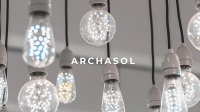 Archasol - Logo design for solar tech company - Diseño Gráfico