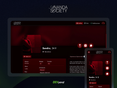 Red social privada para comunidad open minded - Web Application