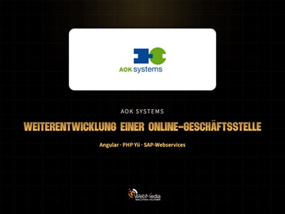 Weiterentwicklung einer Online-Geschäftsstelle mit SAP-Anbindung - Software Entwicklung