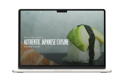 Maitsev Sushi — restaurant site with online orders - Creación de Sitios Web