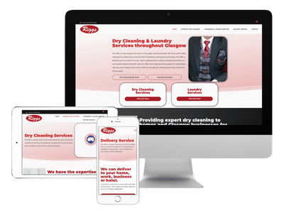 Riggs Dry Cleaning - Website Creation