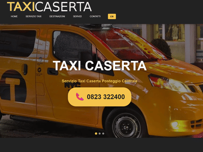 Website Taxi Caserta - Website Creation