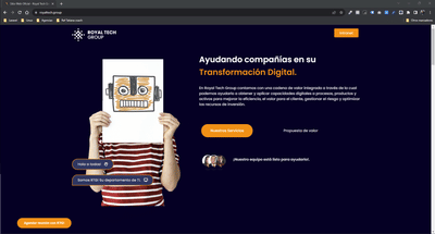 ROYAL TECH GROUP - Publicité