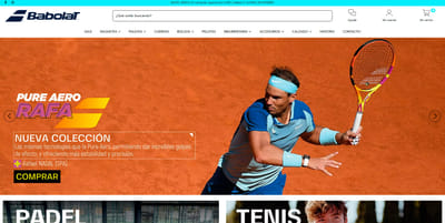 Babolat: Desarrollo canal online B2C - E-commerce