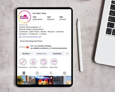 Aux Mets'Kong : Social Media - Social Media