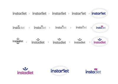Branding  Project for Instadiet platform - Ergonomy (UX/UI)