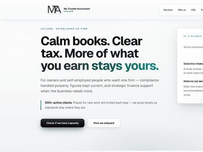 My Trusted Accountant - Software Development