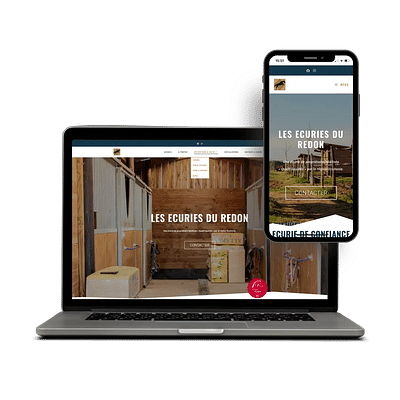 Les écuries du Redon - Website Creation