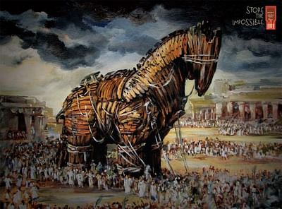 Trojan horse - Publicité