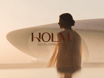HOLM Developments | Branding & Full System for Real Estate - Branding & Positionering