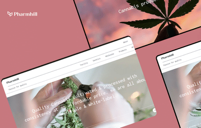 Pharmhill - Website Creation