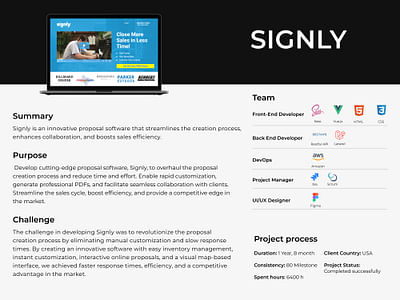 Signly - Website Creation