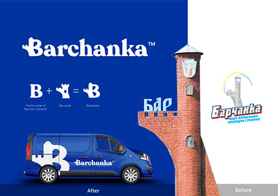 Barchanka. New logotype and labels for Ukrainian m - Markenbildung & Positionierung