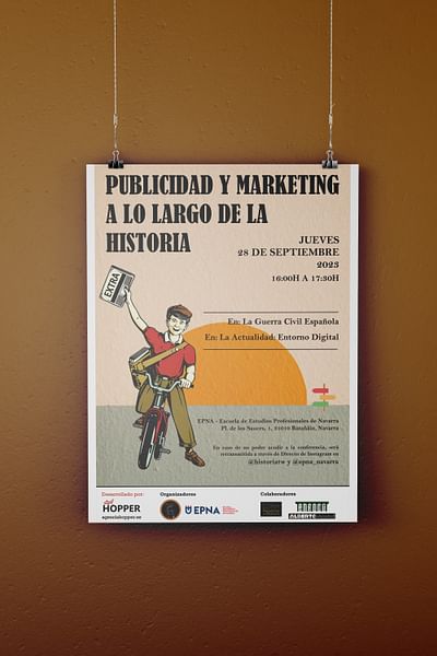 Publicidad Conferencia HistoriaTW - Werbung