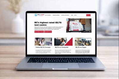 Coast English Testing Website & Marketing - Website Creation
